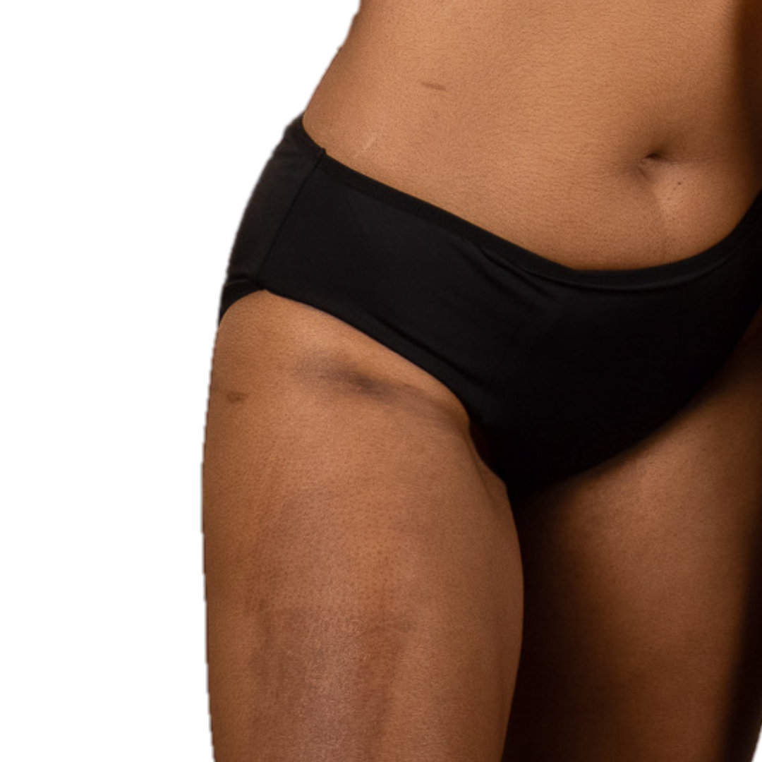 Classic Black Bamboo Period Panty